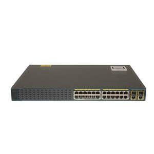 Commutateur POE de base LAN 2960 Plus 24 10/100 + 2T/SFP <span class=keywords><strong>WS</strong></span>-<span class=keywords><strong>C2960</strong></span> + Commutateurs réseau <span class=keywords><strong>24PC</strong></span>-<span class=keywords><strong>L</strong></span> - Product Image 1