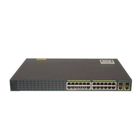 2960 Plus 24 10/100 + 2T/SFP LAN Base POE Switch  WS-C2960+24PC-L