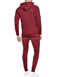 Sweat à capuche de sport pour hommes, pantalon de Jogging, personnalisé, de haute qualité, Slim, nouveau, 2 pièces - Product Image 1