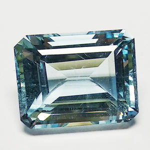 Piedra Preciosa de Aguamarina con Corte Octogonal, Tamaño Personalizado, Aguamarina Azul Cielo con Corte Facetado, Piedra Preciosa Suelta para Fabricación de Joyas, Aguamarina para Manualidades - Product Image 5