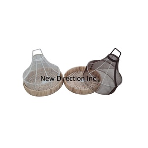 Diseño de cesta de bambú decorativa hecha a mano para fiestas de vajilla de la mejor calidad, uso de ollas para servir en hoteles y restaurantes - Product Image 1