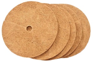 แผ่นใยมะพร้าวธรรมชาติทรงกลม ป้องกันต้นไม้ ป้องกันวัชพืช ราคาโรงงานถูกที่สุด - Product Image 2