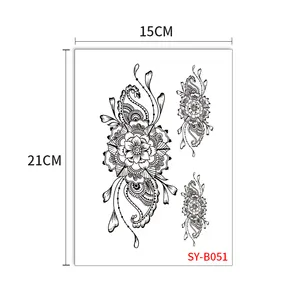 New Design Water Proof Temporary Body Tattoos