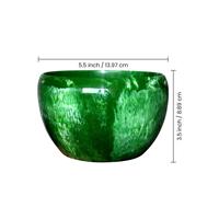 Bol en résine personnalisé fait à la main avec texture unique plats de service pour cuisine et table pour salade fruits autres cuisines