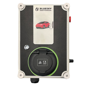 Bluesky-Cargador eléctrico EV de 7kw para <span class=keywords><strong>coche</strong></span>, adaptador de cargador montado en la pared, estación de <span class=keywords><strong>carga</strong></span> Evse, <span class=keywords><strong>enchufe</strong></span> tipo 2 - Product Image 1