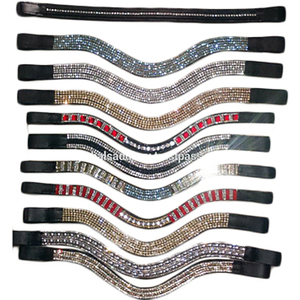 Vendo Bling cuero Cristales Browbands colorido EN tamaño completo COB Shetland Dollar 3 - Product Image 6