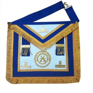 Delantal de vestir de Lancashire oriental, delantal con camiseta de oro de metal - Product Image 1