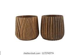 Pot de plante en bois à la main pour la décoration de bureau à la maison pour une taille personnalisée et une forme ronde et mieux polie - Product Image 6