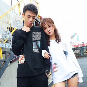 Producto Nuevo al Precio Más Bajo 	 Stock Disponible, MOQ Bajo 	 Impresión Digital por Serigrafía 	 Sudadera de Cuello Redondo de 320g para Hombre - Product Image 4