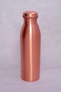 Bouteille d'eau en cuivre de la meilleure qualité, dernière conception, artisanat naturel H2O, verres en cuivre - Product Image 2