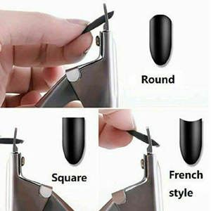 Cortauñas de acero inoxidable de buena calidad, hoja curva, duradero, reutilizable, hecho en Pakistán, opción de logotipo personalizado para uñas de los dedos - Product Image 3