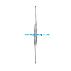 Cureta de hueso de acero inoxidable Williger Fig.0 14 cm Instrumentos quirúrgicos Fabricante y exportador - Product Image 4