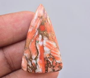 Arizona Turquoise Cabochon Wholesale Turquoise Mix Shapes Gemstone Sponge Coral With Copper Turquoise Heart Cabochon - Product Image 1