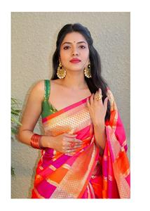 สารีผ้าไหมสำหรับผู้หญิงในราคาขายส่งจากอินเดียนำเสนอโดยพระราชส่งออก - Product Image 4