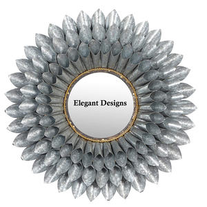 กระจกโลหะติดผนังทำด้วยมือสุดคลาสสิกสุดหรูกระจกติดผนังปรับแต่งบ้านรูปทรงตามต้องการ - Product Image 2