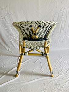 Chaise en rotin bambou style français, nouveau, pour bistrot - Product Image 5
