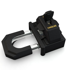 Hợp kim thép cứng còng dưới xe bánh thay đổi khóa với Ổ Khóa bánh xe Black & grey 3 phím máy tính cho TOYOTA/Acura mô hình - Product Image 1