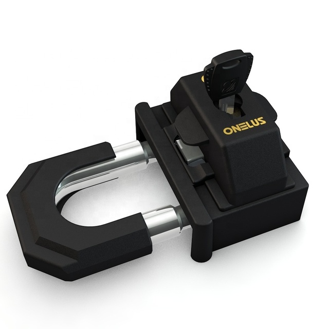 Alloy Steel Hardened U-shaped Shackle Car Gear Shift Lock Wheel Locks Black Grey 3 Computer Keys Toyota/ACURA Models 2000-2018