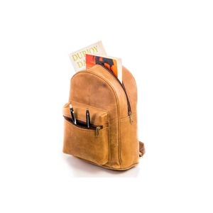 LW Hot Selling Drop Shipping Vintage <b>Black</b> Genuine Leather <b>Backpack</b> Bag For Travel Men Cowhide Leather Luxury Laptop <b>Backpacks</b> - Product Image 4