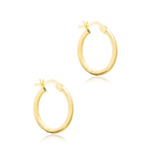 Elegant 20 mm <b>Hoop</b> <b>Earrings</b> Handmade Wholesale Turkish 925 <b>Sterling</b> <b>Silver</b> Jewelry for Women - Product Image 3
