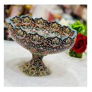 Tazón decorativo de comida de hierro de la más alta calidad, tazón para servir comida de forma redonda de nuevo diseño al precio más barato - Product Image 5