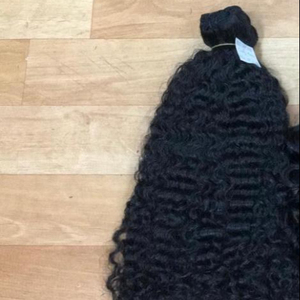10A Grade Cambodgien 100% cheveux humains crépus bouclés - Product Image 1