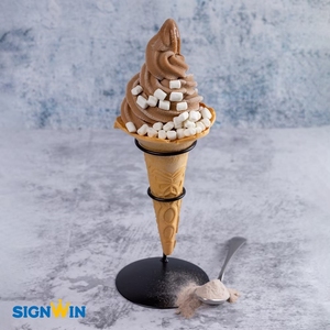 JAKIM HALAL 1kg Polvo para Postres, Helado Suave, Chocolate, Empaque en Bolsa, Azúcar 20% Brix, Cobertura Perfecta para Helado - Product Image 3