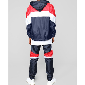 Chaqueta acolchada cortavientos ajustada Unisex nueva personalizada con estampado de retazos y cuello levantado conjuntos cortos listos para hombres y mujeres al por mayor - Product Image 2