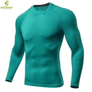 Chemise de sublimation personnalisée en gros, conception de votre propre compression MMA BJJ Rash Guard avec des couleurs personnalisées à manches courtes Service OEM - Product Image 2