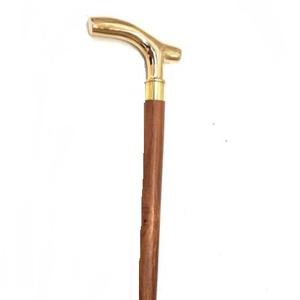 Bastón de Madera con Mango Niquelado Hecho a Mano, Casual, Elegante, de Diseño, Clásico, Único, Personalizado, de Latón - Product Image 6