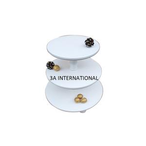 Support à gâteau en métal pour fêtes, célébrations, anniversaires, accessoires, vaisselle de luxe pour hôtel, décoration, support de service pour gâteau - Product Image 3