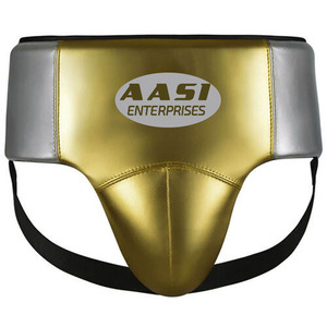 Protection de l'aine pour Muay Thai, Kickboxing, MMA - Durable et respirant en cuir de vachette et cuir artificiel - Product Image 2