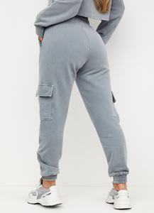 Ventes en gros de survêtements de sport personnalisés en coton/polyester uni pour l'hiver, ensembles de 2 pièces pour hommes, à concevoir soi-même - Product Image 6