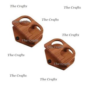 Portavasos de madera y soporte de vidrio de la mejor calidad para accesorios de mesa Soporte de vidrio a precio barato - Product Image 5