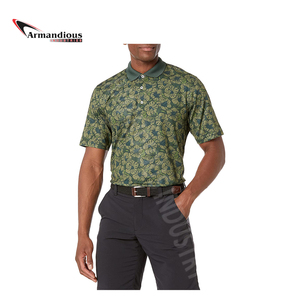 Camisa de Golf para Hombre, 100% Algodón, Anti-Pilling, Secado Rápido, Transpirable, Cierre de Botones, Manga Corta, Tejido Sólido Informal - Product Image 6