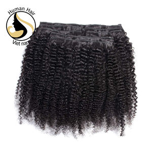 Cheveux humains brésiliens lisses Remy en gros, sans perte, sans nœuds, possibilité de personnaliser les extensions de cheveux à clips - Product Image 5