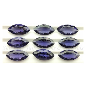 3X6mm Marquise Cut Natural IOLITE Wholesale Factory Price High Quality Faceted Loose Gemstone Per Piece NATURAL IOLITE - Product Image 2