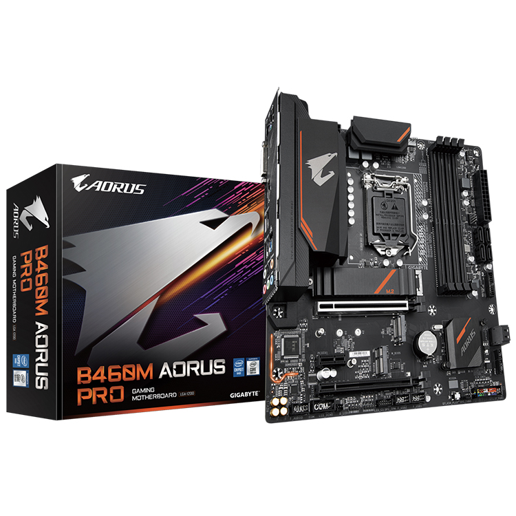 GIGABYTE B460M AORUS PRO Micro-ATX Motherboard for Intel 10th Gen