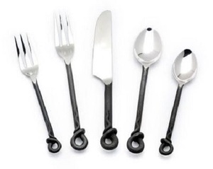 Ensemble de couverts en acier inoxydable avec poignée dorée, qualité durable, disponible chez le fournisseur en gros - Product Image 5