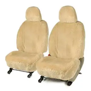 Best Genuine Sheepskin promote airflow Winter Comfortable Soft and Adjusted Car Seat Covers Wholesale Price Delhi India