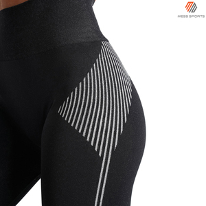 Fashion High Waist Casual Gym Slim Yoga Leggings Four-Way Stretch Breathable Eco-Friendly Lightweight Plus Size for Women Custom - Product Image 4