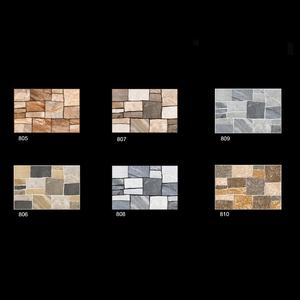 Carreaux de mur de cuisine en céramique classique moderne 300x450mm, bande de bois brillante avec conception de tasse, carreaux de sol de 5mm d'épaisseur pour salle de bain - Product Image 6