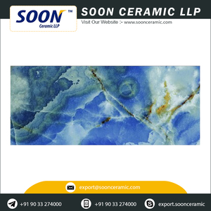 Carreaux muraux en porcelaine effet pierre rustique, finition mate, antidérapants, texture fleurs et plantes, pour usage hôtelier, 250x600mm - Product Image 3