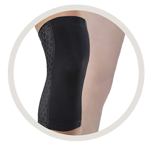 Hot Sale Gym Adjustable knee sleeves-<b>ankle</b> bands Elastic Knee Long Leg <b>Support</b> Sleeve Pads - Product Image 3
