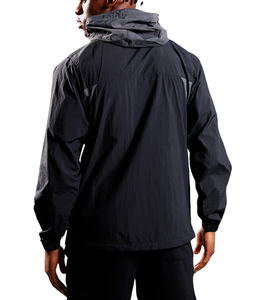 Vestes coupe-vent imperméables respirantes en gros, pull-over, randonnée, grande taille, fermeture éclair, vêtements coupe-vent d'été - Product Image 2