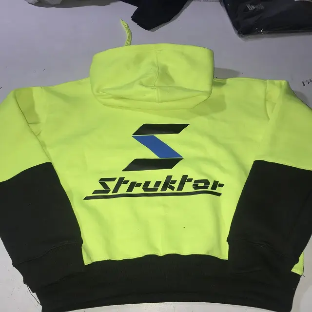 Sudaderas con capucha que brillan en la oscuridad, ropa de seguridad para trabajo nocturno