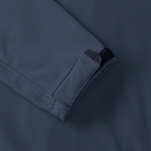 เสื้อแจ็กเก็ตผ้าใบเนื้อนิ่มกันลมสำหรับผู้ชายใช้กลางแจ้งเสื้อกันลมมีซิปมีฮู้ดกันน้ำสำหรับฤดูหนาว - Product Image 5