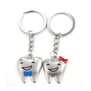 Llaveros Dentales de Metal 3D Personalizados al por Mayor - Product Image 4