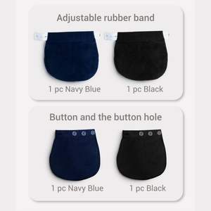 Cinturón elástico ajustable para maternidad, extensor de cintura de alta calidad y amigable con la piel, se adapta perfectamente al vientre - Product Image 4