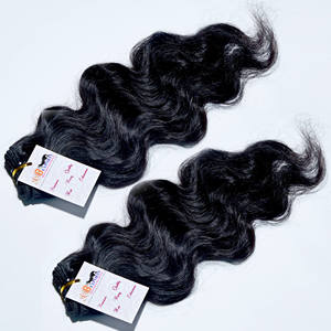 ผมแท้บราซิลแบบเป็นมัด ผมมนุษย์บริสุทธิ์แบบต่อผม - Product Image 1